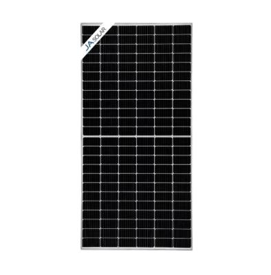 China JA Painéis solares JAM72S30 GR 540W 550W 560W Módulos fotovoltaicos de meia célula de silício monocristalino à venda