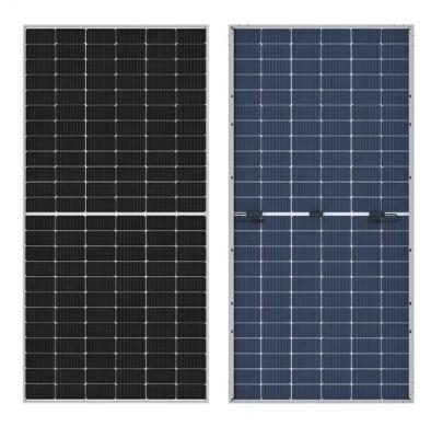 Chine JA JAM78D30 MB Panneaux solaires photovoltaïques à double verre 580W-605W à demi-cellule mono à vendre