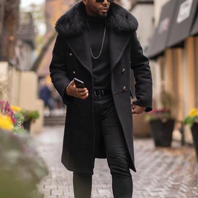 China Men's New Style High Quality Reversible Ditch Leather Luxury Winter Mens Faux Coat Jacket All Jackets Men's Faux Coat for sale