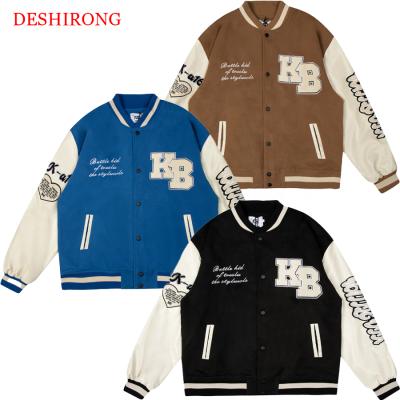 China Wholesale High Quality Men's Breathable Coat PU Locomotive Jackets For Men 2021 Collar Baseball Comic Jackets For Men 2021 for sale