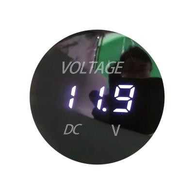 China Voltage Meter Factory Directly Sell DC 12-24V Digital Voltmeter Marine Boat Car Voltmeter for sale