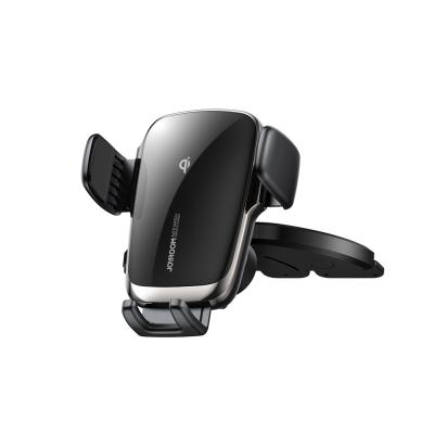 China New Design Joyroom JR-ZS248 Coil Car Charger Electric Wireless Stand Self-Leading Phone Holder for Mobile Phone 15W Fast Charging for sale