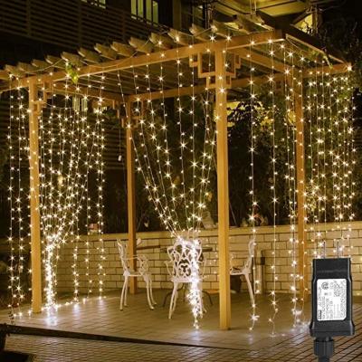 China / Outdoor Waterproof White Color Window Holiday Curtain Decorative String Christmas Mini Fairy Lights for sale