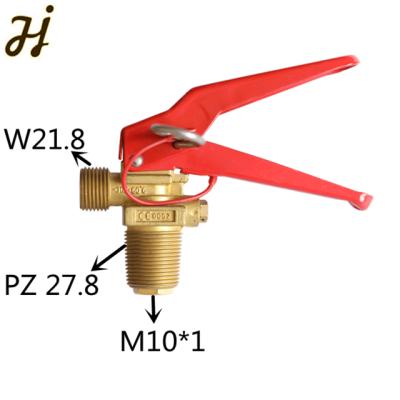 China HOT SALE CE Brass Type CO2 Fire Extinguisher Valve 6KG for sale