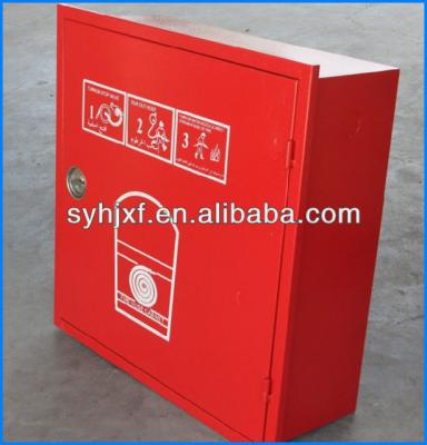 China Enclosed Type Fire Hose Reel Mild Steel Cabinet / Fire Extinguisher Cabinet / Box for sale