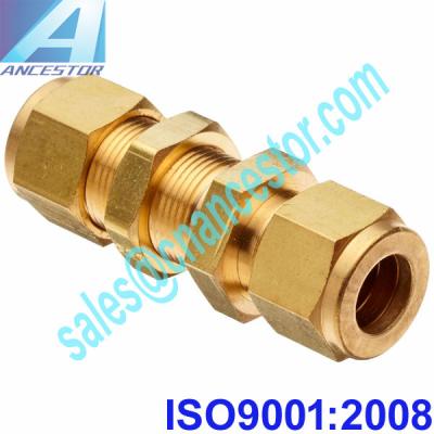 China Machining Bathroom Sanitary Brass Fittings For Plumbing for sale