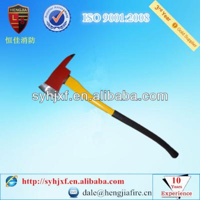 China 2014 hot sale high carbon steel fire axe, long handle wooden ax for sale