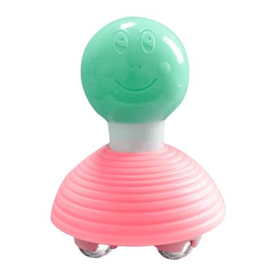 China Mini Vibration Massage Instrument Handheld Spine Dual Function Cervical Waist USB Battery USB Back Convenient Massager for sale