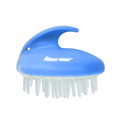 China Customized Logo High Quality Travel Size Hand Held Detangling Natural Plastic Paddle Sweep Massage Scalp Head Brush for sale