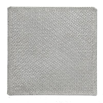 China Viable Hot Selling Universal Microwave Oven Baffle Filter Cooker Hood Metal Filter for sale