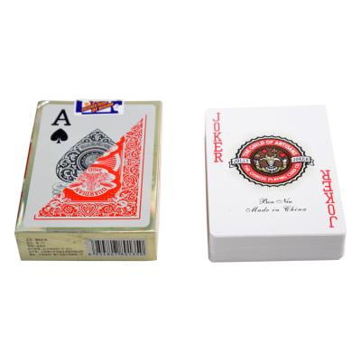 China High Quality Large Word Card Poker Plastic Texas Set Playing For Sale Plastic Storage for sale