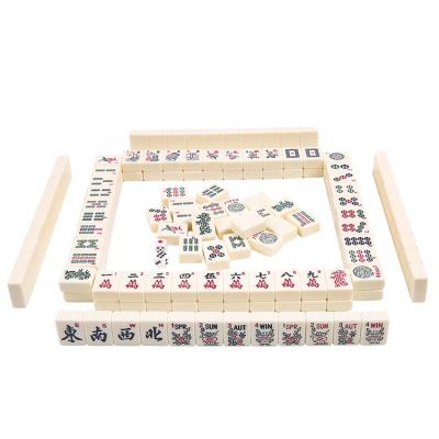 China Melamine Custom 30mm Melamine PVC Boxes Mini Mahjong Set American Mahjong Tiles for sale