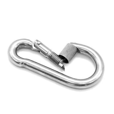 China Factory Direct Sale Metal Iron Clip Viable Carabiner Hook for sale