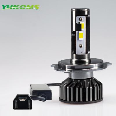 China YHKOMS LED 9006 HB3 HB4 LED Headlight H7 LED H4 20000LM Canbus H1 H4 H8 H9 H11 9005 Led Bulb Lamp 6000K 12V 24V Turbo for Car A3 (8V1 for sale