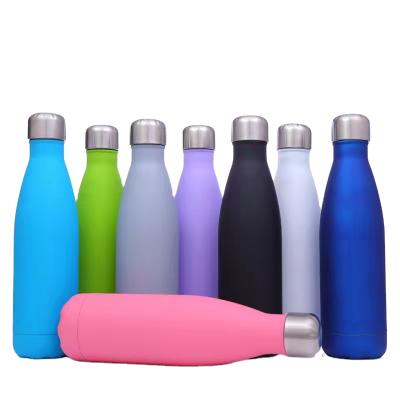 China Amazon Paint Coke Bottle 304 Stainless Steel PORTABLE Rubber Rolling Cup for sale