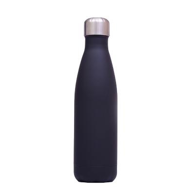 China PORTABLE Stainless Steel Border Special Rubber Paint Kettle Sports Coke Bottle Creative Thermos Mug for sale