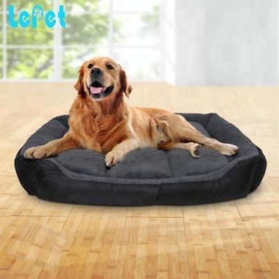 China Viable Wholesale New Arrival Soft Plush Bed Pet Dog Bed Sofa Luxury Pet Bed for sale