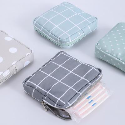 China 2020 Eco-friendly Portable Makeup Lipstick Organizer Pad Storage Bag Cute Waterproof Sanitary Protection Pockets for sale