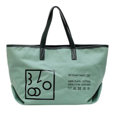 China ENGLAND STYLE Wholesale Canvas Shoulder Bag Large Capacity Ladies Fashionable Shopping Tote Bag For Women for sale