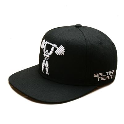 China Hot Sale JOINT Strapback Snapback Hats Customized Snapback Fashion Embroidery 6 Panel Snapback Cap Hats for sale