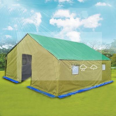 China Waterproof Portable Heavy Duty Canvas Camouflage / Field Game Military Tent for sale