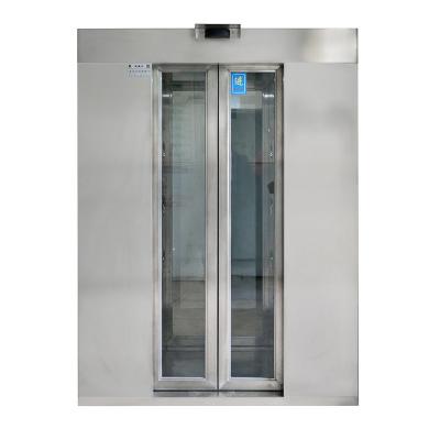 China Industry Cleanroom Stainless Steel Air Shower With Automatic Sliding Doors zu verkaufen