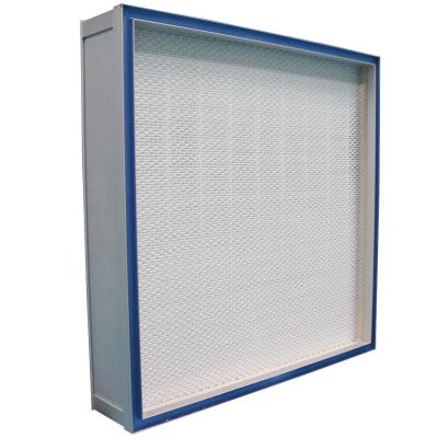 China Medical GMP Gel Seal EN 1822 H13 Hepa Filter System For Clean Room for sale