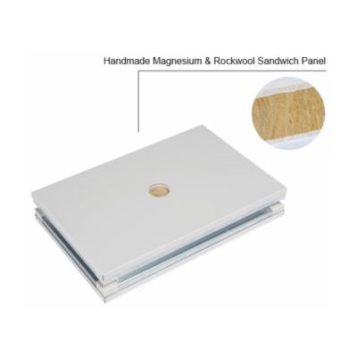 China Wasserdichte Sandwich-Platten-Stärke 100mm Magnesium GMP Rockwool zu verkaufen