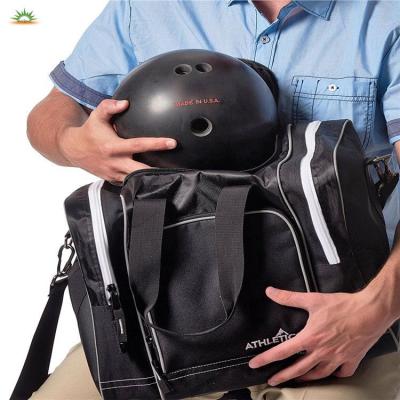 China Bag Travel Fleece Style Bowling Ball Rolling Bag With Shoes Compartment for sale