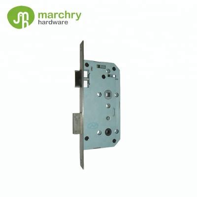 China Lock for bathroom door stainless steel euro profile mortise lock for bathroom door for sale