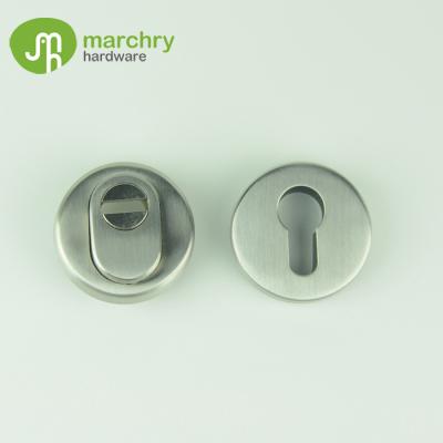 China MH-0646 Anti-thief Security Stainless Steel Door Handle Lock Cylinder Escutcheon for sale