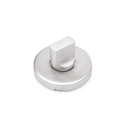 China Modern 304 Stainless Steel Turn Lock Toilet Door Indicator Lock for sale