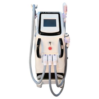 China Skin tightening ND 4-in-1 professional permanent multifunction yag IPL laser hair removal machine for sale