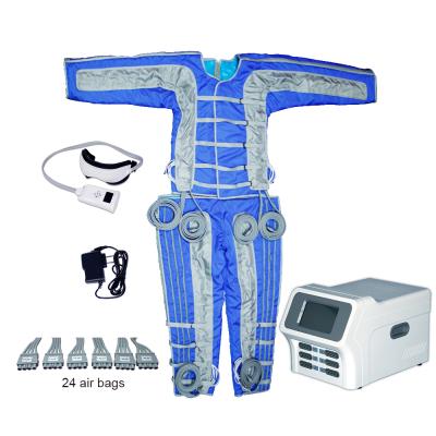 China Cellulite Reduction Body Slimming Suit Equipment 24 Airbags Air Wave Masaje Corporal Pressotherapy Weight Loss for sale