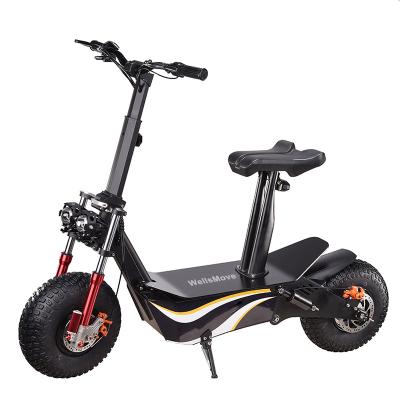 China 1500w 2000W Big Wheel Unisex Electric Off Road Scooter for sale