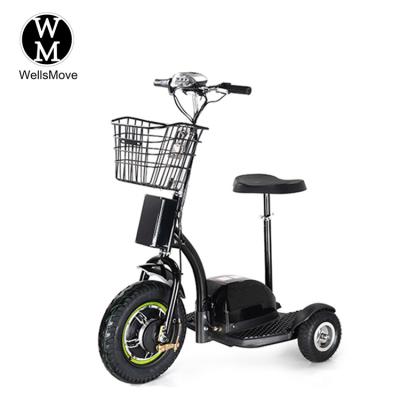 China Forwarder/backwarder adjust USA/Europe market hot sale 350w500w full punch 3 wheel electric scooter for sale