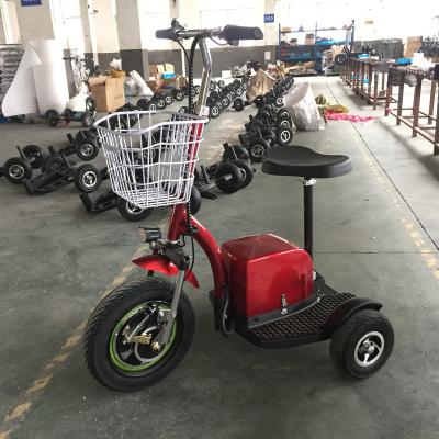 China 48v20A unisex big battery 40kms rang 3 wheel electric scooter tricycle adult for sale