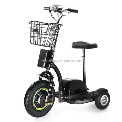 China Forwarder/backwarder adjust most powerful full punch 500w 3 wheel electric scooter for sale