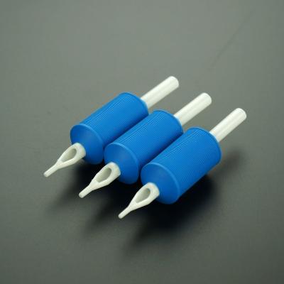 China Permanent 25 Mm Disposable Tattoo Grip With Round Tip for sale