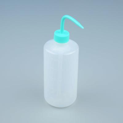 China High Quality 500ml LDPE Tattoo Wash Bottle With Green Cap for sale