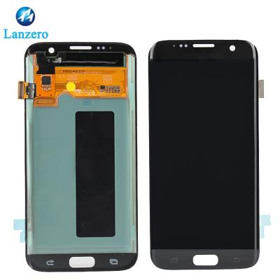 China 2018 New Original LCD Touch Screen Digitizer Replacement For Samsung Galaxy S7 5.5 inch Edge LCD for sale