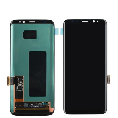 China Replacement Show Black LCD Touch Screen For Samsung Galaxy S8 LCD 6.3 Inch for sale