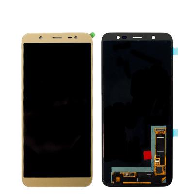 China Full Touch Screen Digitizer Panel Glass LCD Display Assembly For Samsung J8 2018 J810 5.2 inch for sale