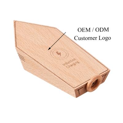 China 2021 andriod 2021 custom electric home smart wood real smart mobile phone decoration tool wireless charger for sale