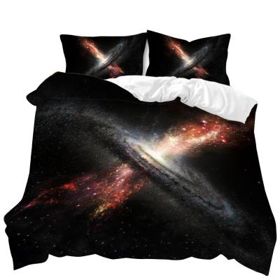 China Viable Universe Star Room Bedury Duvet Clading Set Luxssic Bedding Sky Style Household Bedding Set Duvet Cover Pillowcase for sale