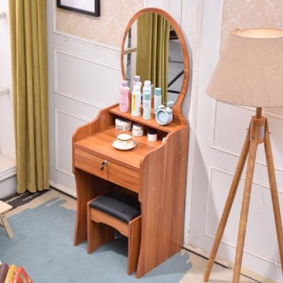 China (Other) Adjustable Bedroom Furniture Dressers Storage Dressing Table With Mirror And Stool for sale