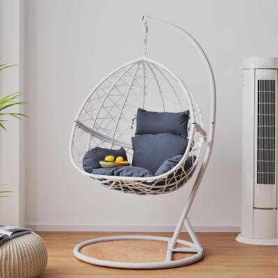 China High Quality Outdoor Modern+Leisure Patio Swing Egg Wicker Hanging Chair for sale