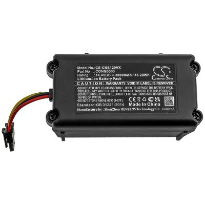 China Consumer Electronics Battery for CECOTEC 1390 P1S Bagotte BL509 Vileda VR302 Zoef CONGA Robot Sjaan Proscenic 790T SUMMER 1290 for sale