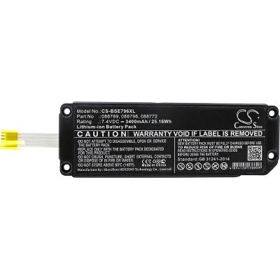 China Consumer Electronics Speaker Battery for BOSE Soundlink mini 2 088772 088789 088796 3400mAh/25.16Wh for sale