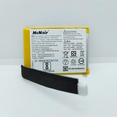 China Consumer Electronics 730mAh Speaker Battery For JB-L Go 2, Go 2H, MLP284154, GO2/MLP284154 for sale